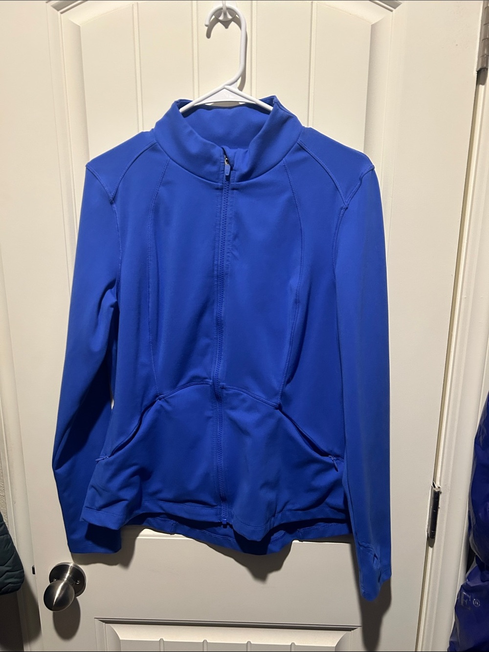 Spyder Women's Royal Blue Full-Zip Utility Jacket